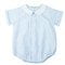 Feltman Brothers Button Front Creeper - Blue/White