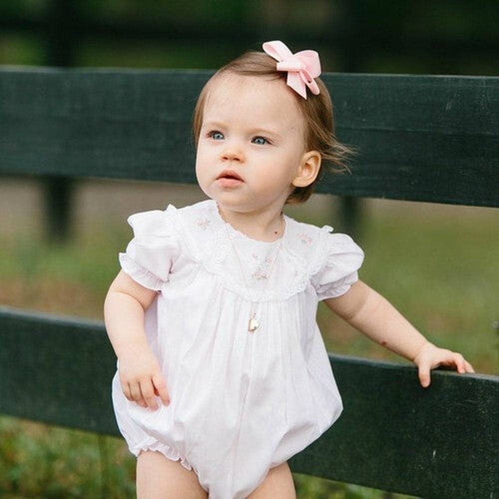 Feltman Brothers Apparel & Gifts Feltman Brothers Girls Pink Vintage Bow Collection Bubble