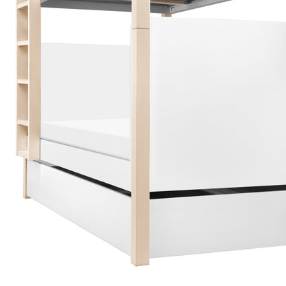 Babyletto TipToe Twin Storage Trundle Bed