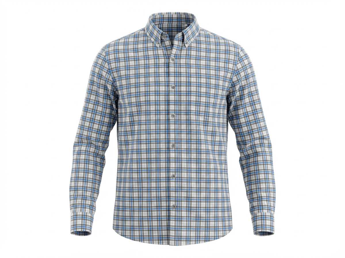 Finn Boys Shirts Falls Plaid / 5 Finn Boys Pierfront Buttondown - Falls Plaid