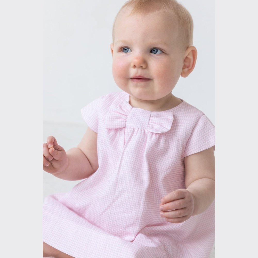 Florence Eiseman Birdseye Pique Bow Dress babysupermarket