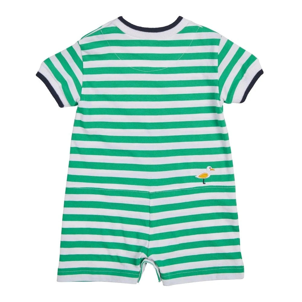 Florence Eiseman Boys Apparel / Outfits / Infant Florence Eiseman Boys Turtle & Boat Shortall