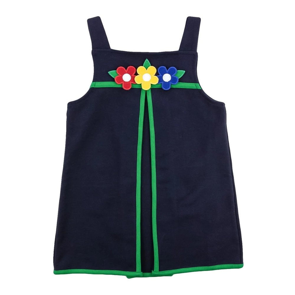 Florence Eiseman Kids Navy / 4 Florence Eiseman To the Rescue Jumper with Flowers