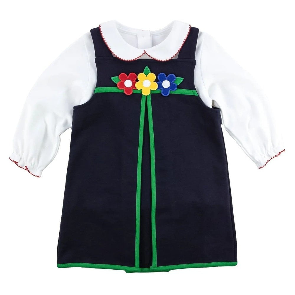 Florence Eiseman Kids Florence Eiseman To the Rescue Jumper with Flowers