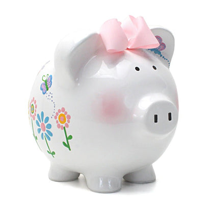 Child To Cherish Flutterfly Large Piggy Bank