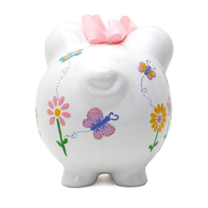 Child To Cherish Flutterfly Large Piggy Bank