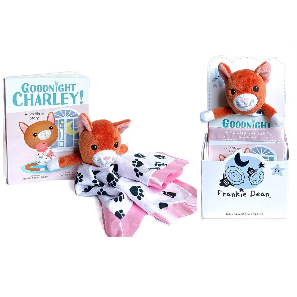Frankie DeanFrankie Dean Charley the Cat Dream Blanket + Bedtime BookBabysupermarket