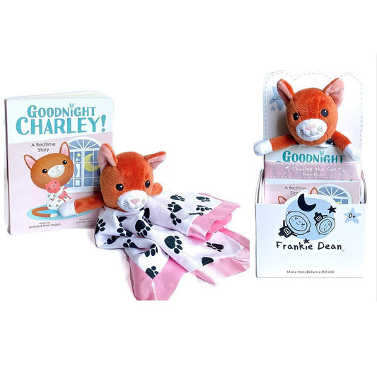 Frankie Dean Children Books Frankie Dean Charley the Cat Dream Blanket + Bedtime Book