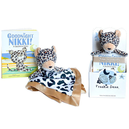 Frankie DeanFrankie Dean Nikki the Leopard Dream Blanket + Bedtime BookBabysupermarket