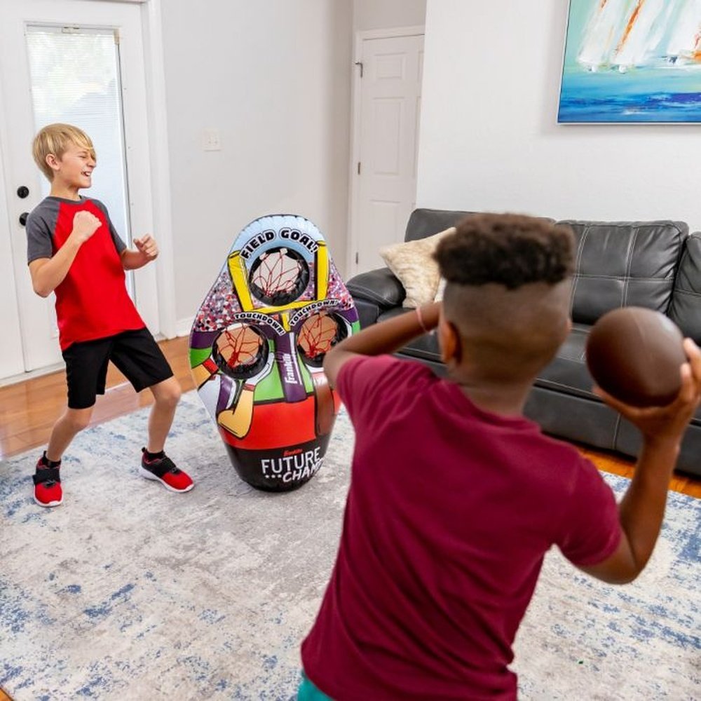 Franklin Sports Inflatable Football Target - For Indoor & Outdoor