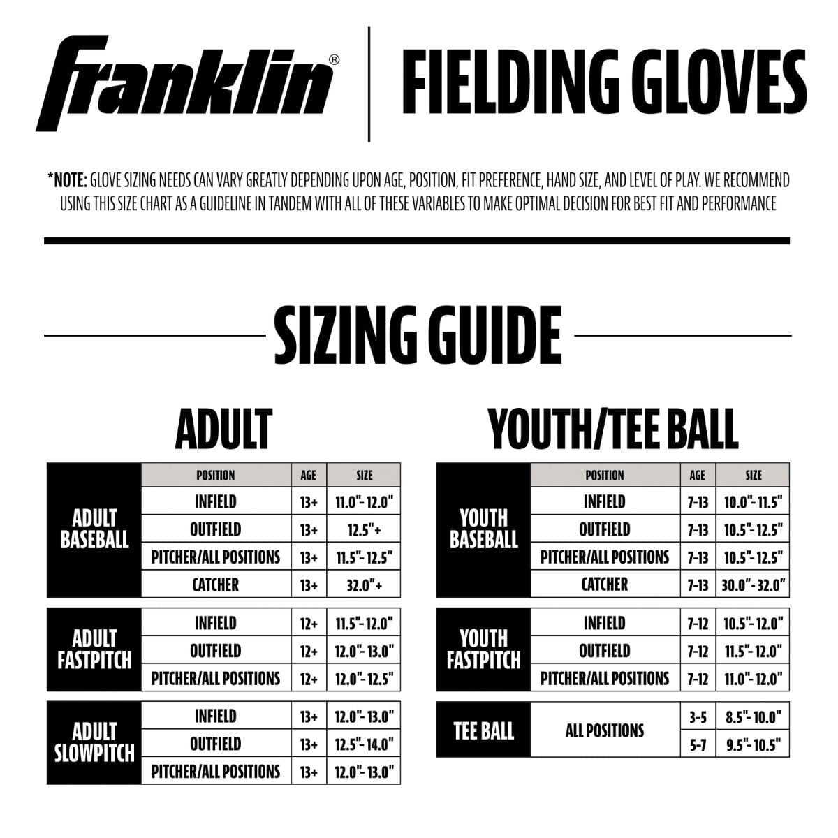 Franklin Sports My First Air Tech Adapt Series T-Ball Fielding Glove Blue/Red