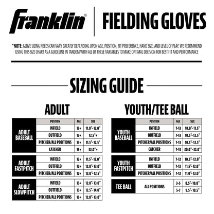 Franklin Sports My First Air Tech Adapt Series T-Ball Fielding Glove Blue/Red