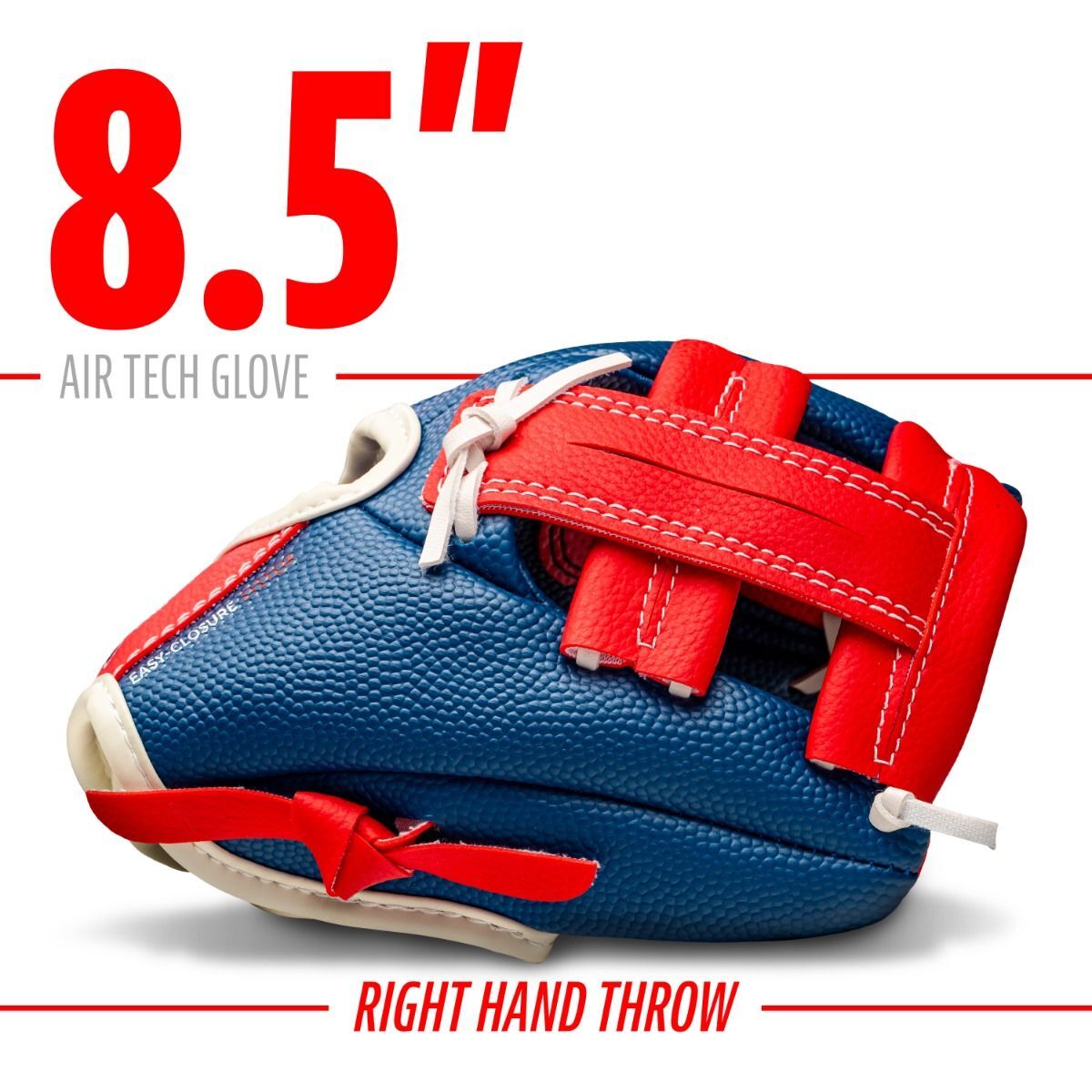 Franklin Sports My First Air Tech Adapt Series T-Ball Fielding Glove Blue/Red