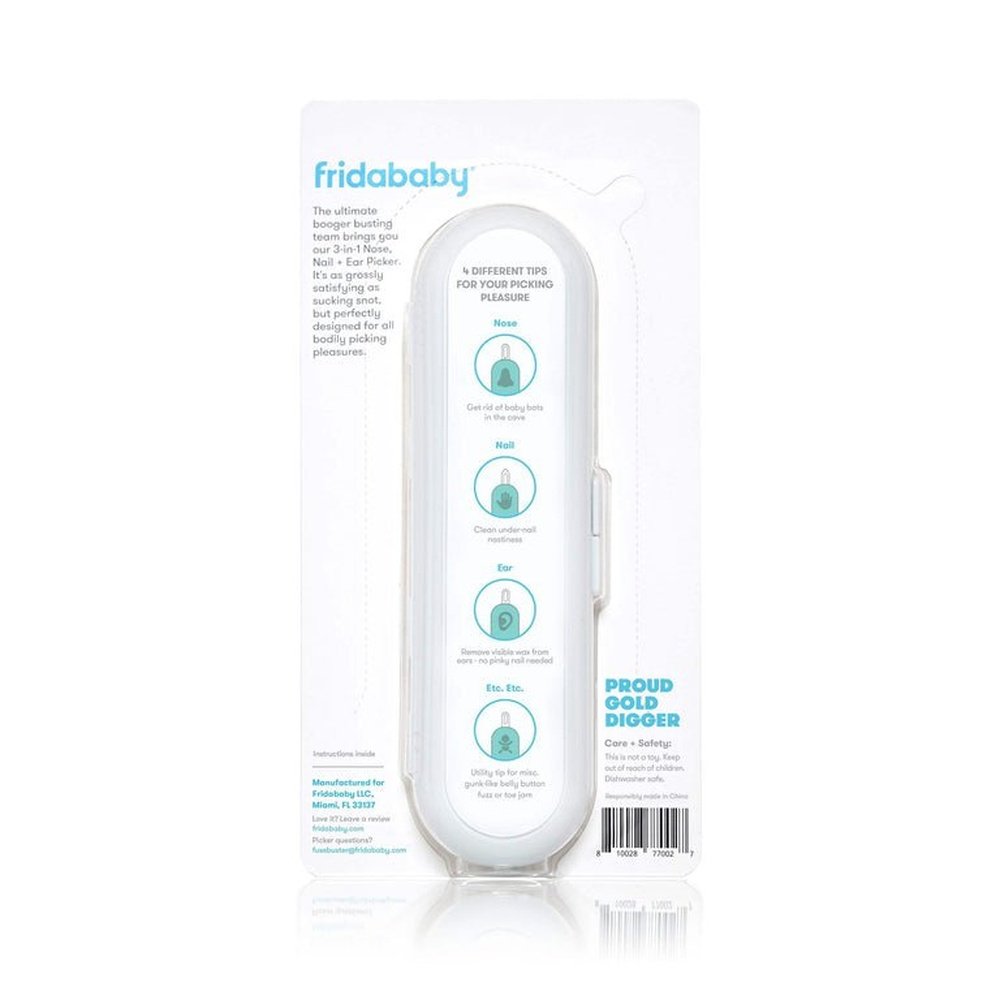 FridaBaby 3-in-1 Nose Nail, & Ear Picker