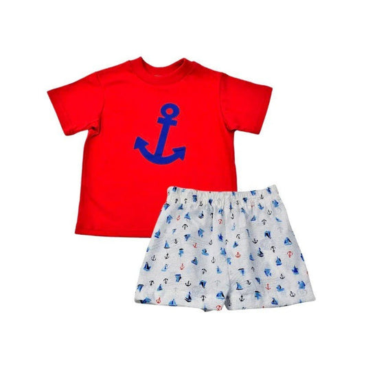 Funtasia Too Anchor T-Shirt & Anchor Shorts Set