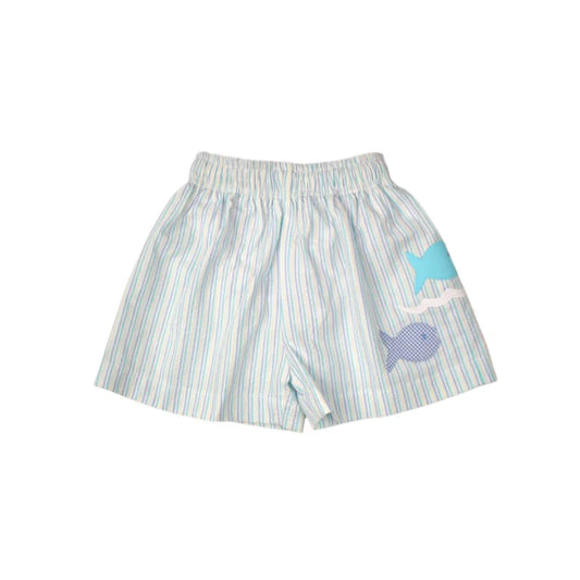 Funtasia Too Multi / 3 Mo Funtasia Too Boys Fish Swim Trunks