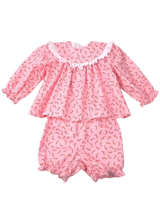 Funtasia Too Candy Cane Print Bloomer Set