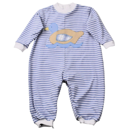 Funtasia Too Duck Striped Romper