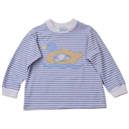 Funtasia Too Duck Striped T-Shirt & Khaki Pant Set