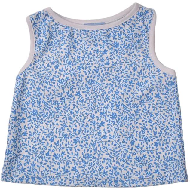 Funtasia Too Funtasia Too Girls Blue Floral Athletic Short Set