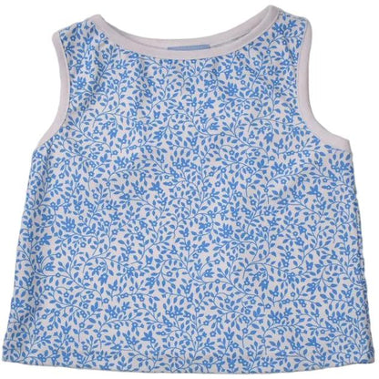 Funtasia Too Funtasia Too Girls Blue Floral Athletic Short Set