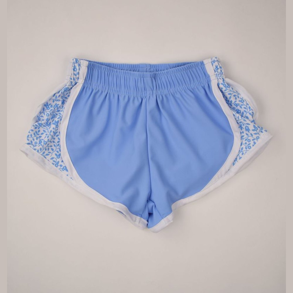 Funtasia TooFuntasia Too Girls Blue Floral Athletic Short SetBabysupermarket