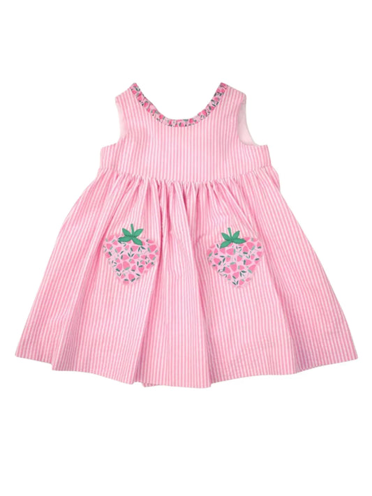 Funtasia TooFuntasia Too Girls Wrap Dress - Strawberry PocketsBabysupermarket