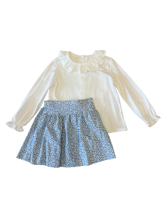 Funtasia Too Girls Vintage Floral Skirt Set