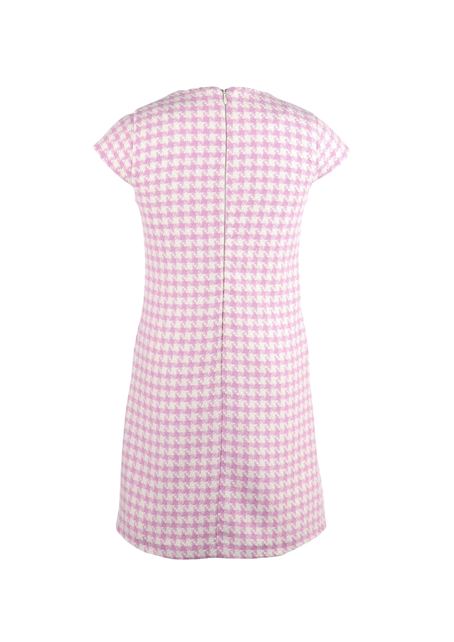 Gabby Tween Gabby Girls Lilac Houndstooth Isabella Shift Dress