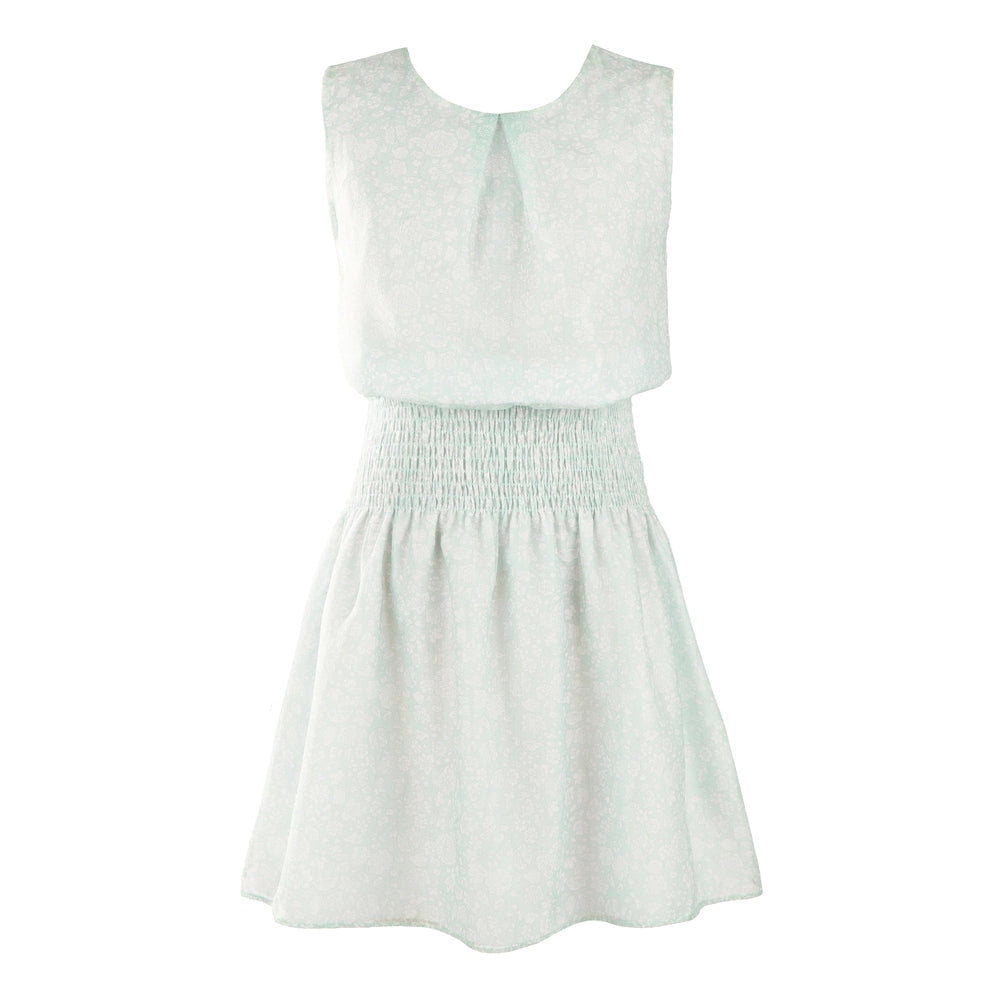 Gabby Aqua / 7 Gabby Girls the Maddy Dress - Aqua