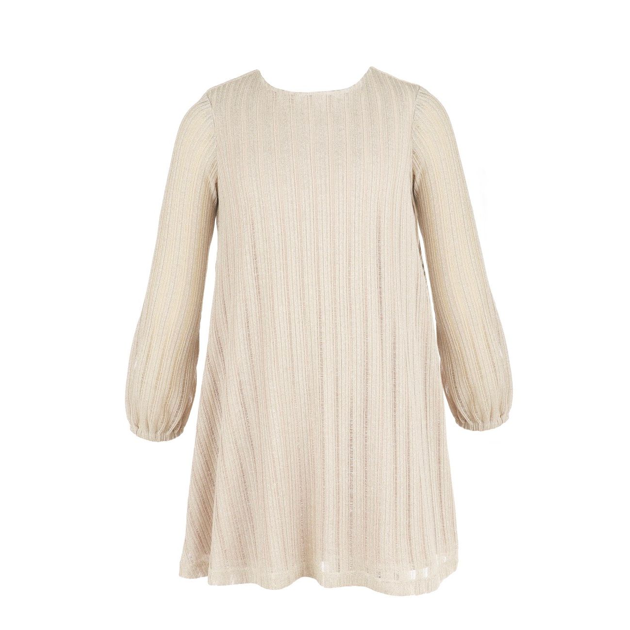 Gabby Girls Dresses 7 / Beige Gabby Girls the Payton Knit Dress