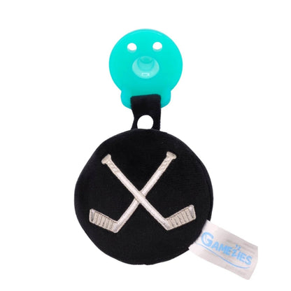 Gamezies Pacifiers and Teethers Gamezies Hockey Puck Pacifier