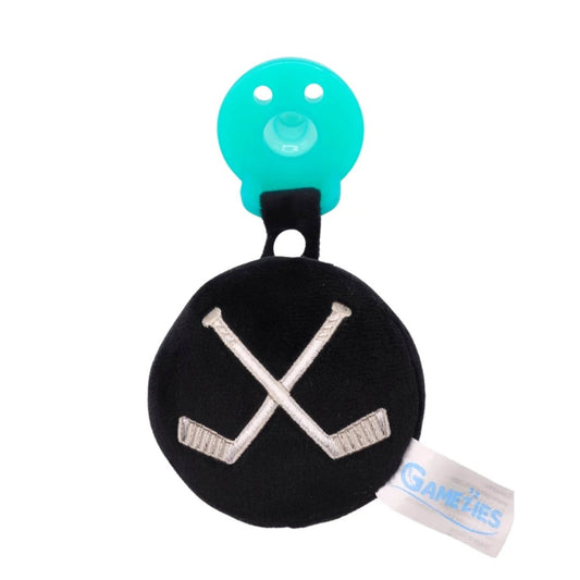 Gamezies Pacifiers and Teethers Gamezies Hockey Puck Pacifier