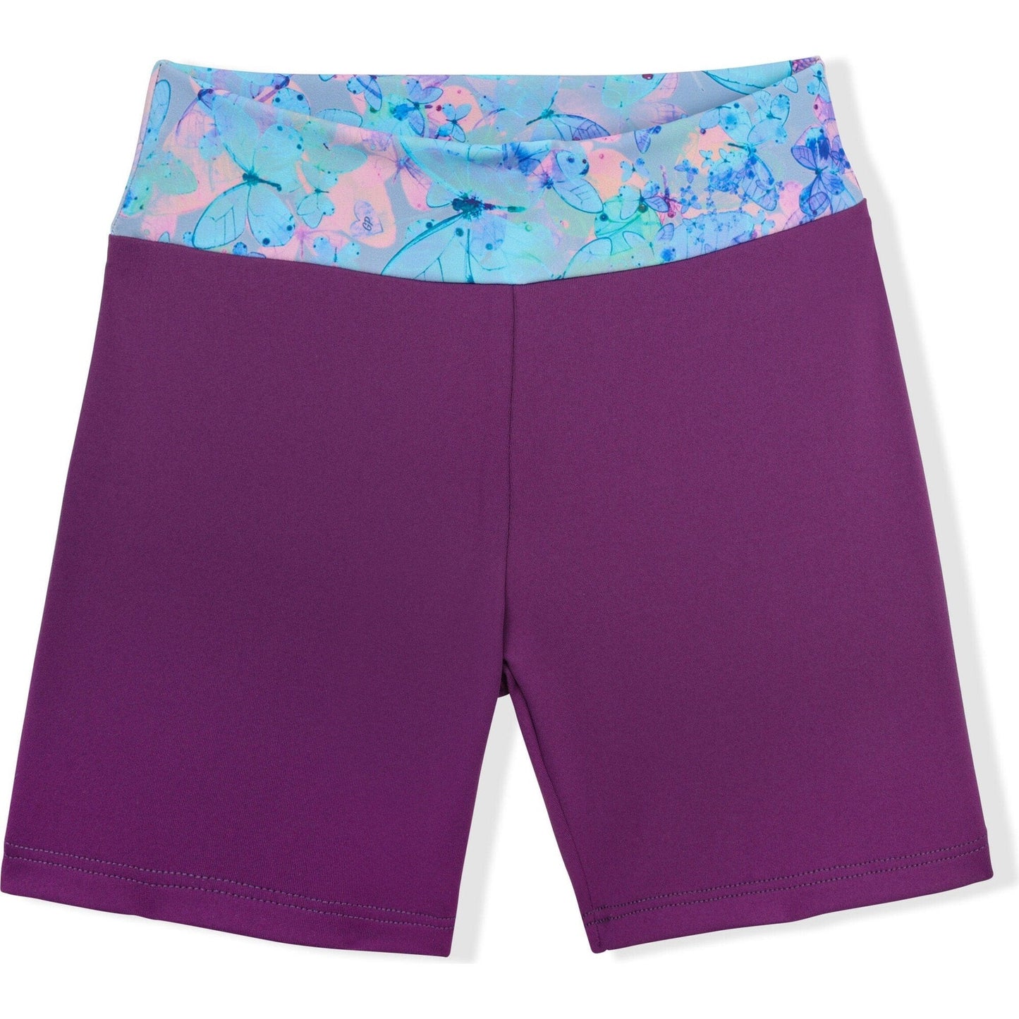 Girl Power SportGirl Power Sport Imperial Purple Short with Butterfly WaistbandBabysupermarket