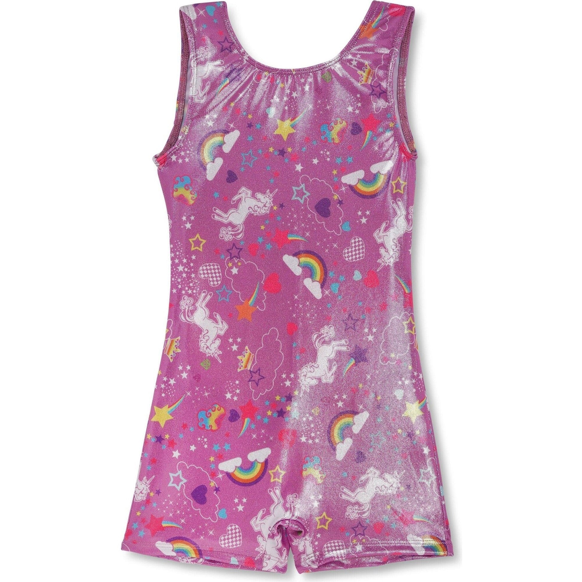 Girl Power SportGirl Power Sport Lavender Unicorn BiketardBabysupermarket