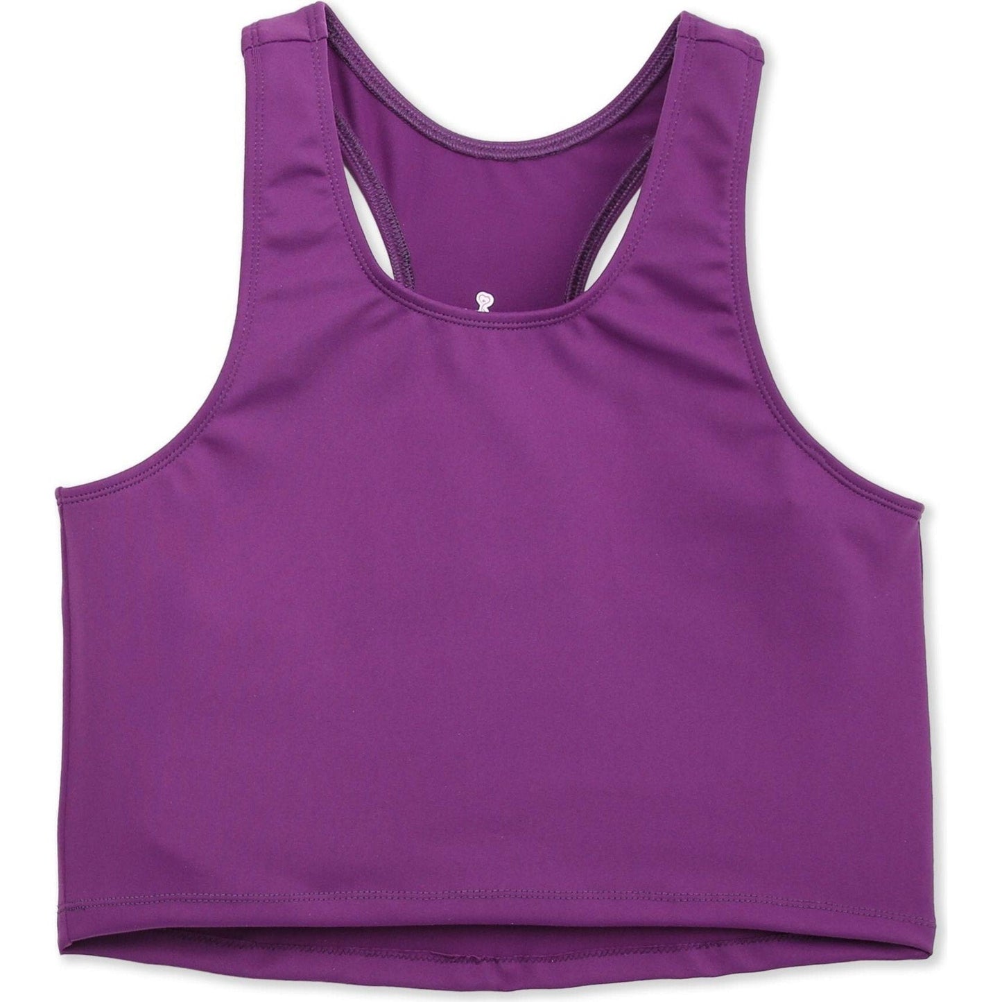 Girl Power SportGirl Power Sport Purple Strata Crop TankBabysupermarket
