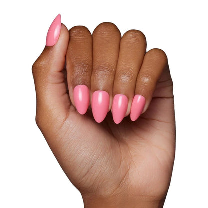 Glamnetic Press-On Nails - Flamingo Pink, Short Almond