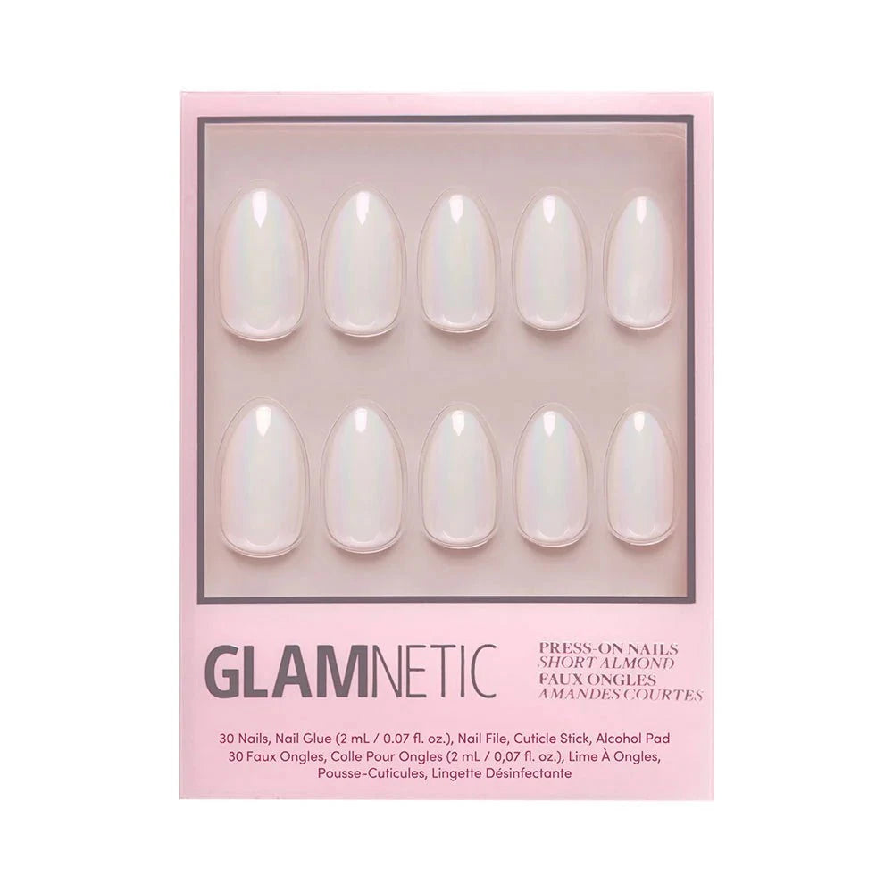 Glamnetic Press-On Nails - Moonlight, Short Almond