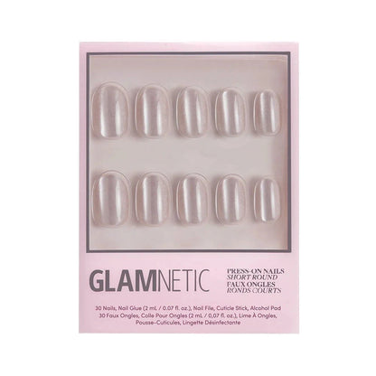 Glamnetic Glamnetic Press-On Nails - Pure Intentions Short Round