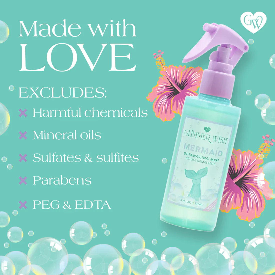 Glimmer Wish Glimmer Wish Mermaid Detangling Mist