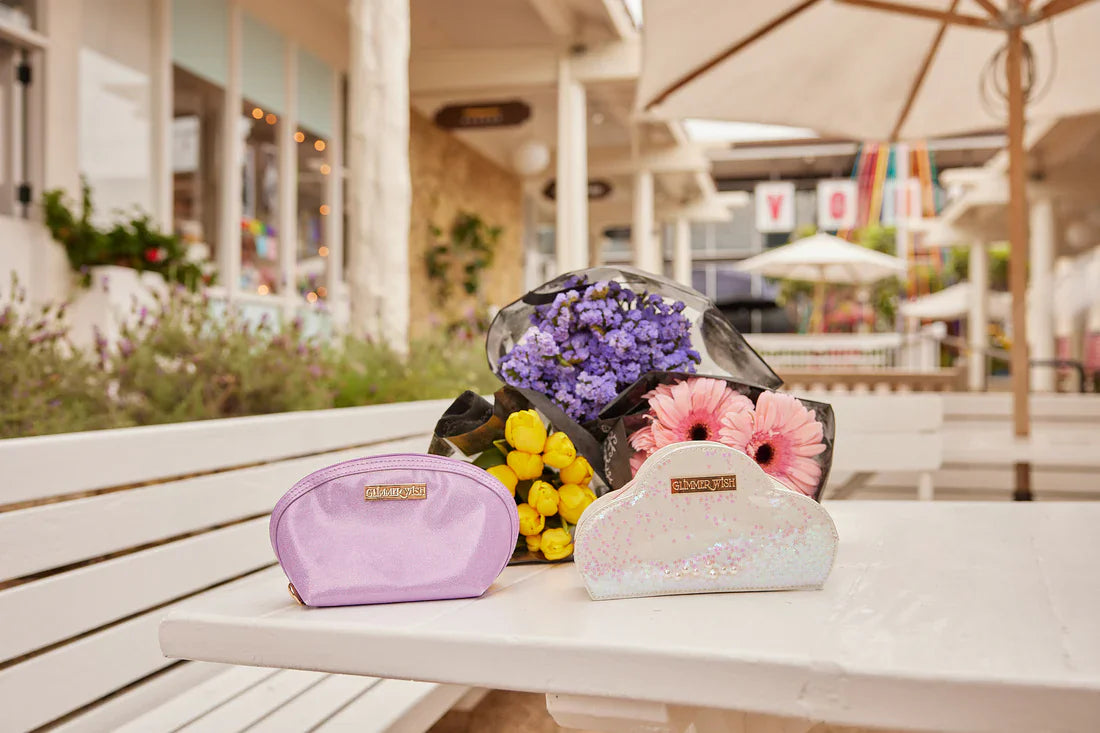 Glimmer Wish Glimmer Wish Purple Pearl Pouch