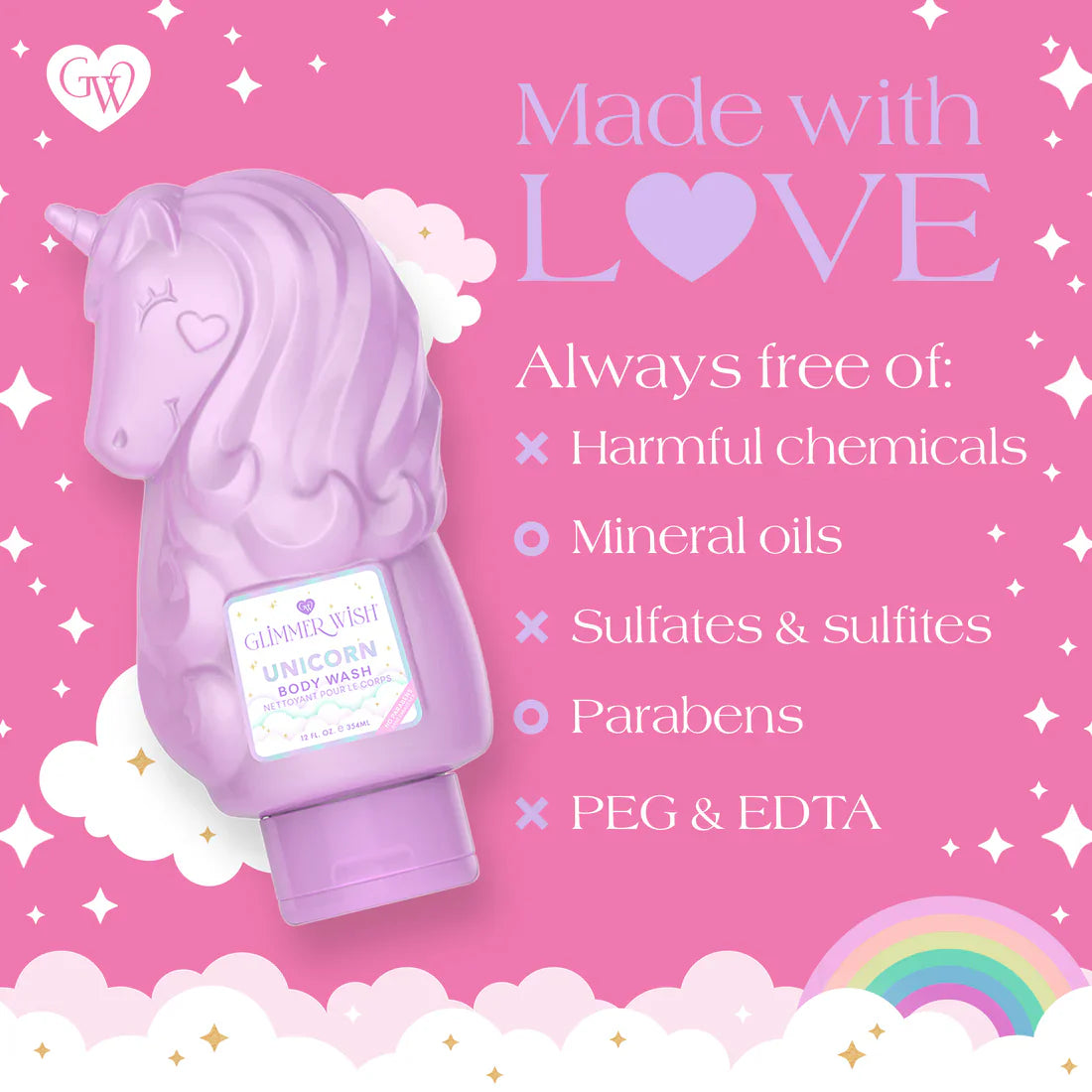 Glimmer WishGlimmer Wish Unicorn Body WashBabysupermarket