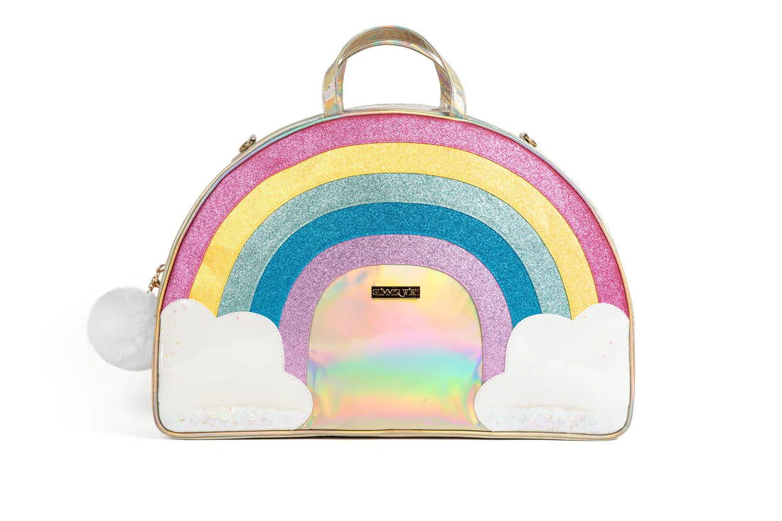 Glimmer Wish Glimmer Wish Unicorn Rainbow Overnight Bag
