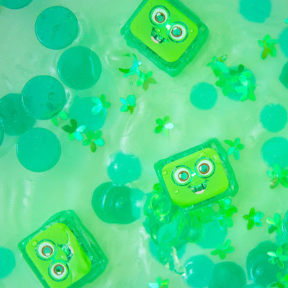 Glo Pals 4 Pack Green Light Up Cubes Pippa
