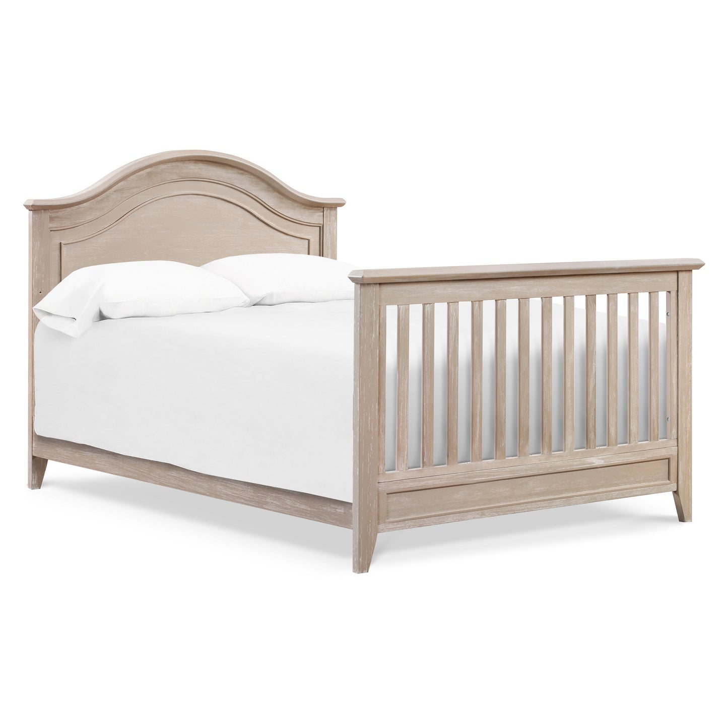 Monogram by Namesake Beckett Rustic 4-in-1 Convertible Curve Top Crib