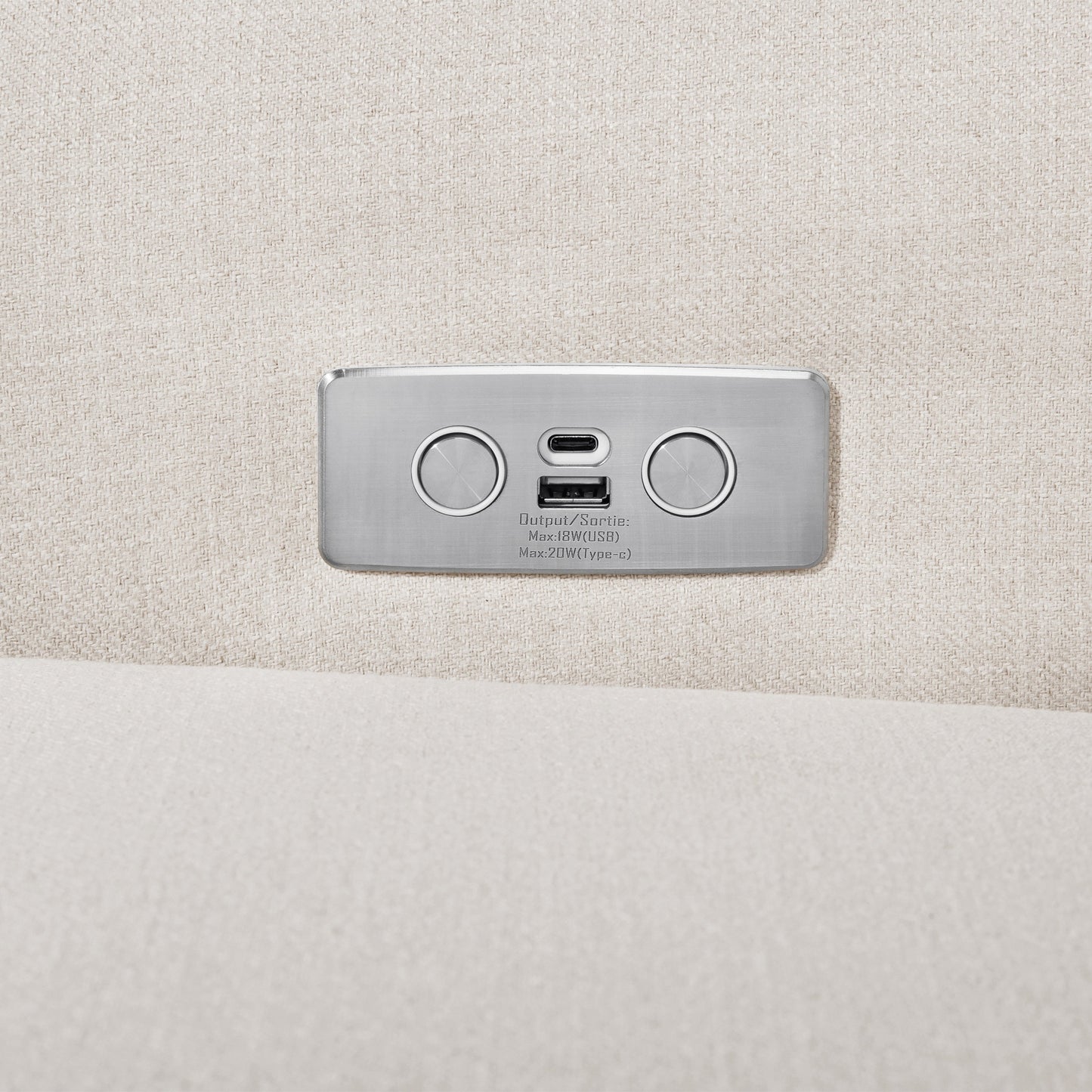 Monogram by Namesake Monroe Power Recliner and Swivel Glider