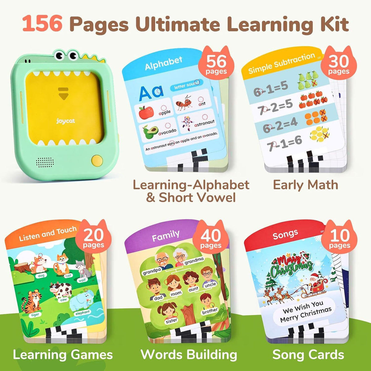 Joycat Kids Learning Pad - Green