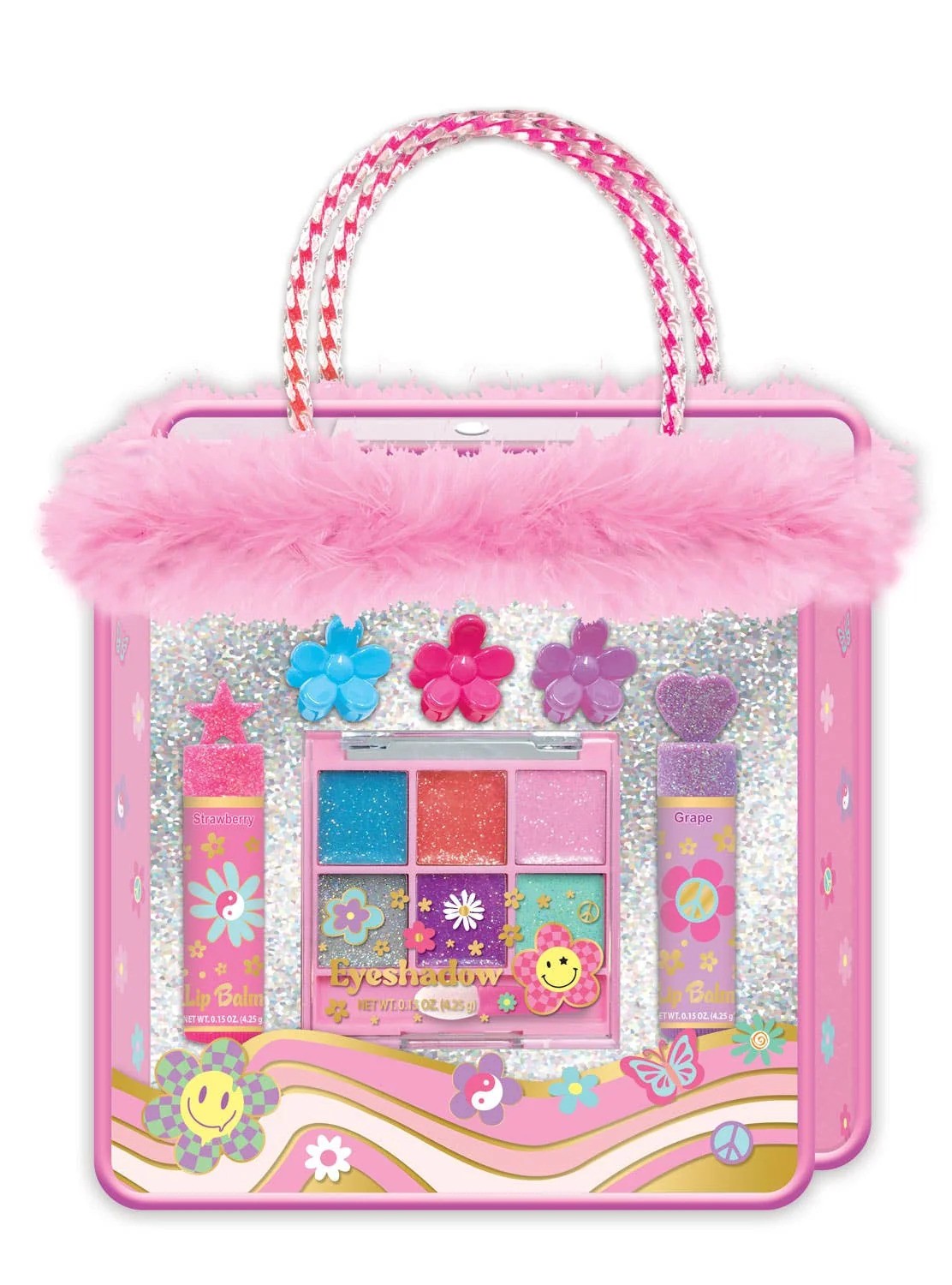 Hot Focus Fancy Beauty Bag - Groovy Flower