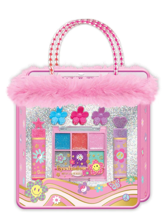 Hot Focus Fancy Beauty Bag - Groovy Flower