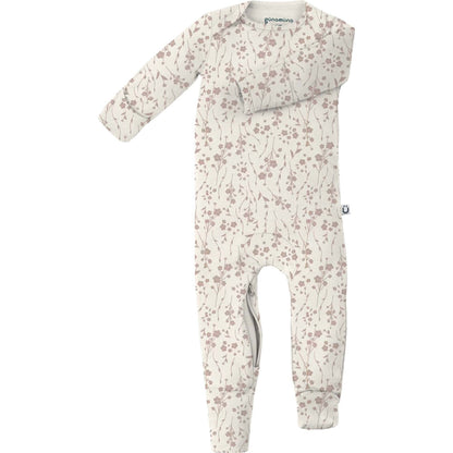 gunamuna Infant Unisex Apparel posies / 6-9m Gunamuna 2-in-1 Romper And Footie Convertible Pajama